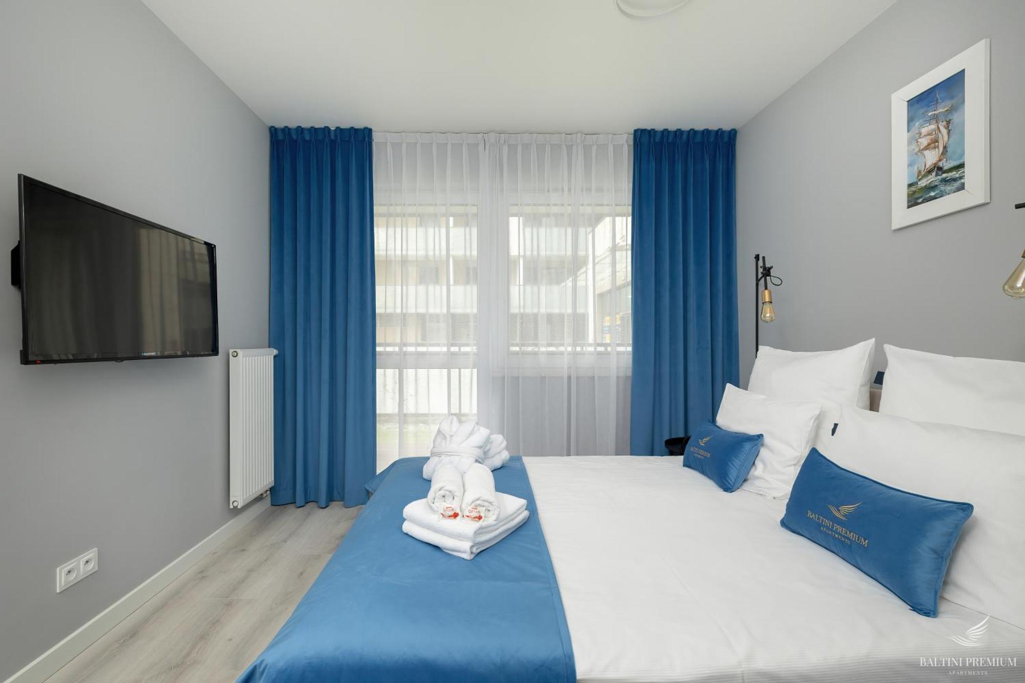 Baltini Premium Apartament Kasprowicza 20 A-B Z Basenem, Saunami I Jacuzzi Kołobrzeg Δωμάτιο φωτογραφία